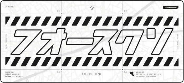 Mousepad force one skyhawk 90x40