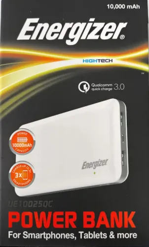 CARREGADOR PORTATIL UE10025QC - WEHIGH-TECH - ENERGIZER