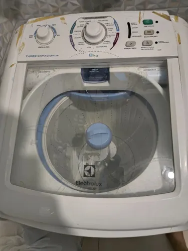 Máquina de lavar roupa 8 kilos electrolux