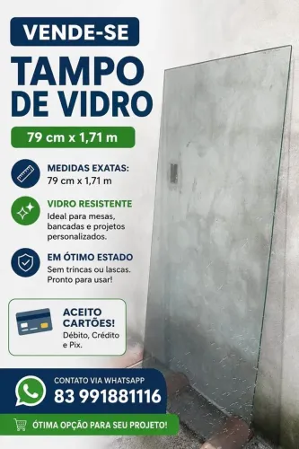Tampo de Vidro