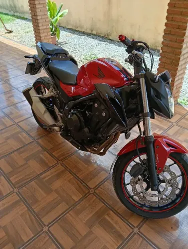 Honda cb500f seminova