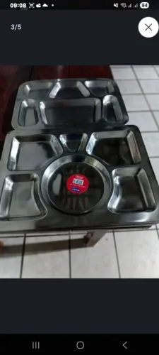 Bandejões para restaurante novos e semi novos de inox