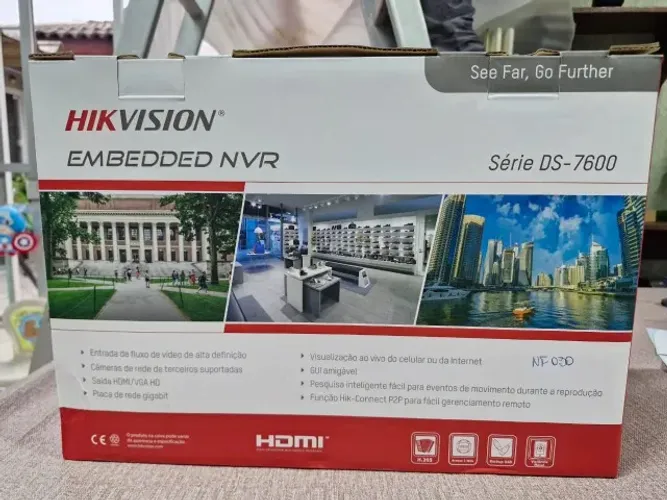 GRAVADOR DE VÍDEO DE REDE HIKVISION DS7608