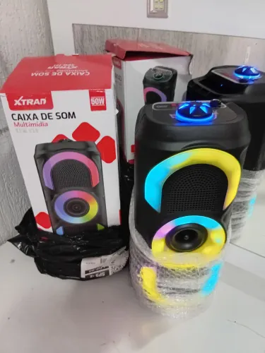 Caixa de som nova na caixa Bluetooth USB rádio cartão de memória