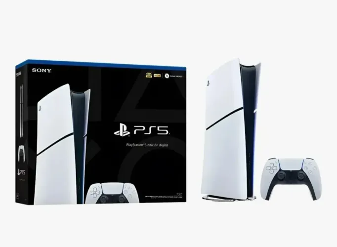 Console ps5 Slim 825gb digital Novo Lacrado 1 ano de garantia 