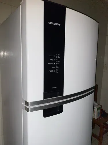 Geladeira Brastemp Frost Free Duplex A+++ 463L - BRM55FB (Branca)