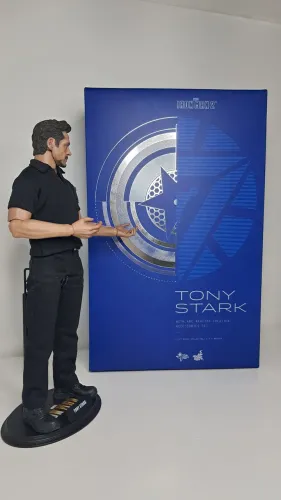 Hot Toys Tony Stark Iron Man 2 Completo (ler Descrição)