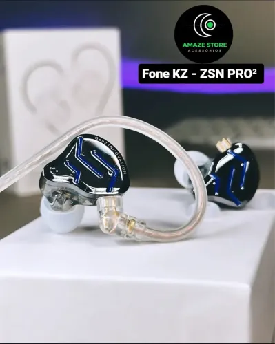 Fone KZ ZSN Pro 2 Original Graves Potentes In Ear
