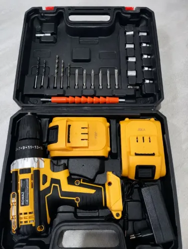 Parafusadeira/Furadeira Sem Fio 48V + 2 Baterias + Maleta Completa | NOVO