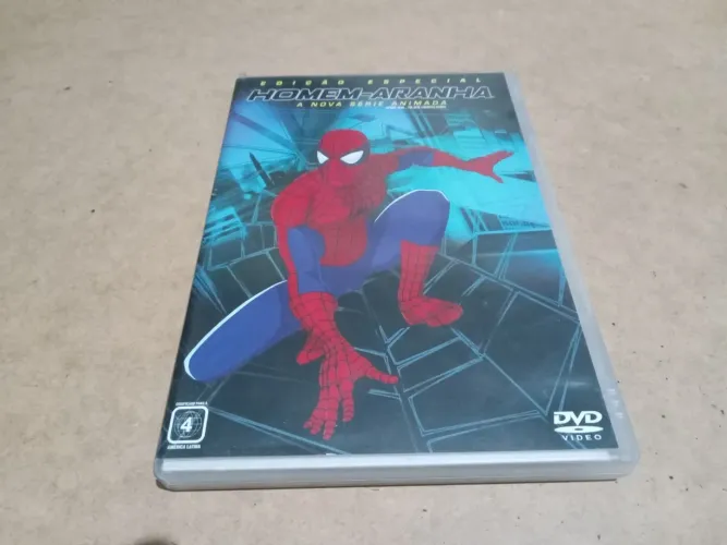 Dvd duplo homem aranha a nova série animada