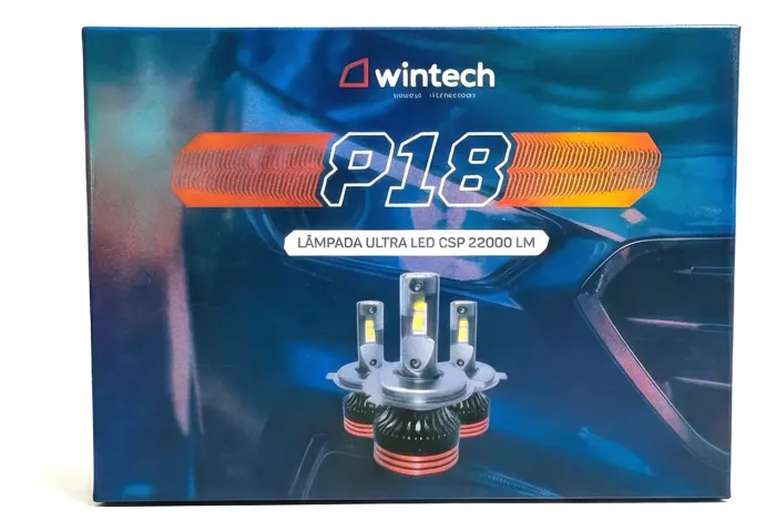 Ultra Led Premium Cambus P18 22 Mil Lumens Wintech 6000k Branco 