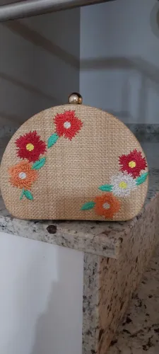Bolsa envelope palha