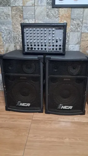 Cabeçote Multiuso NCA PWM 250 + 2 Caixas Passivas de 12 Polegadas