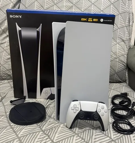 PS5 FAT 825GB SEMINOVO NA CAIXA
