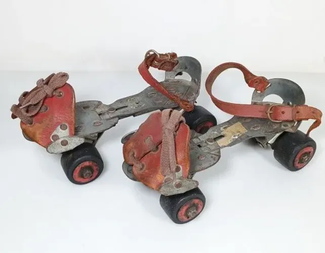 Par de patins da estrela 