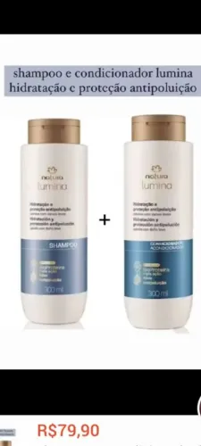 Kit shampoo + condicionador Lumina