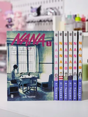 Coleção de mangás Nana vol. 1 ao 7 | lote em ótimo estado