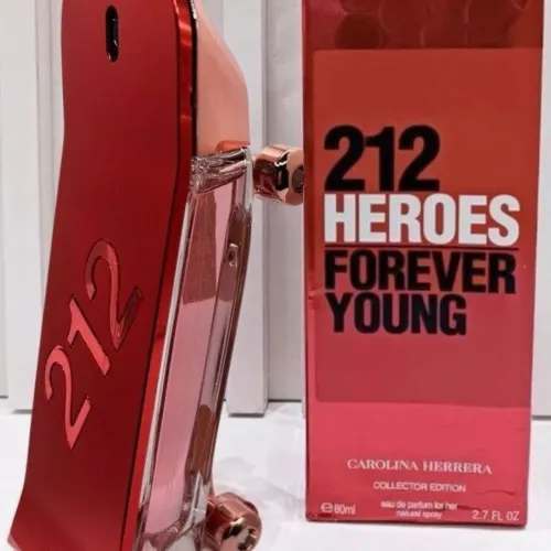 perfume 212 heroes forever young carolina herrera 80ml collector edition
