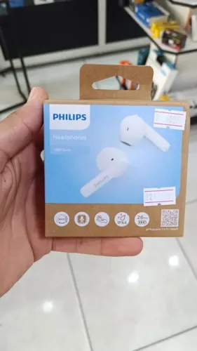 Fone De Ouvido Sem Fio Tws Philips Tat1139bk Bluetooth Qualidade -Loja Coimbra Entrega