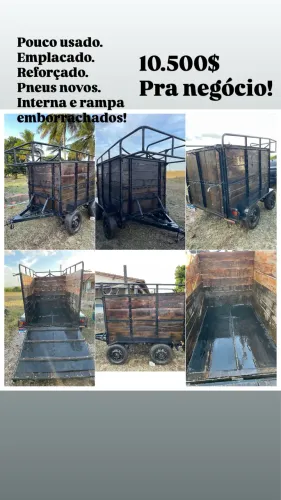 Reboque para cavalos!