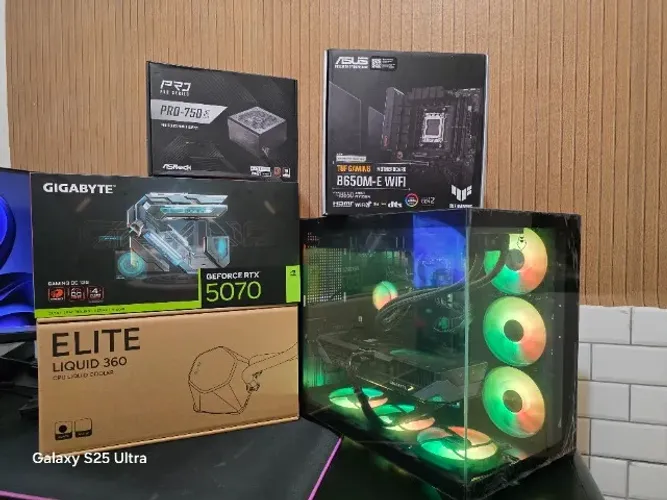 PC Gamer Ryzen9 RTX 5070 Novo