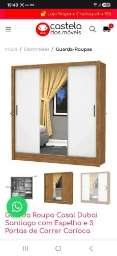 Guarda Roupa Casal Dubai 