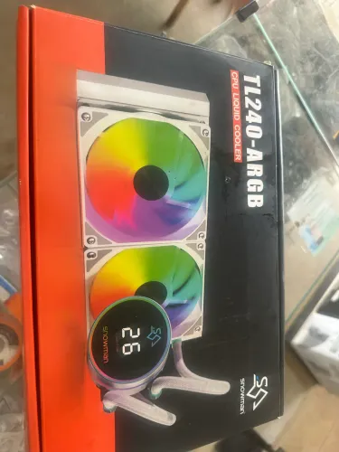 Cooler 2 ventoinhas ARGB em estado de novo