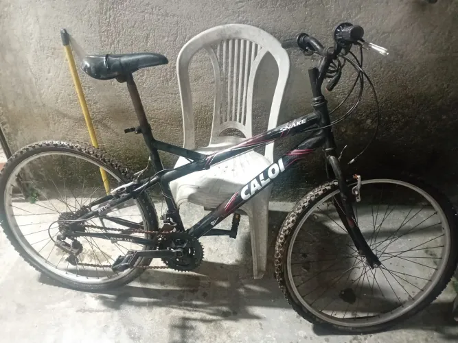 Bicicleta Caloi Snake 21 Marchas Aro 26 - Hard Tail