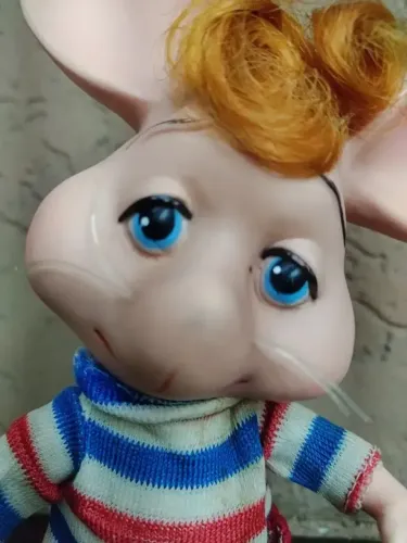 Lindo Boneco Topo Gigio Da Estrela. Déc. 60