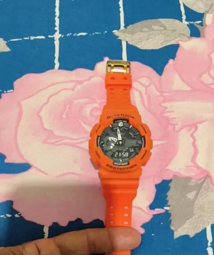 Relógio digital analógico G-shock á prova d'água. ?