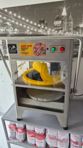 Abridora de massa de pizza skymsen AMP-400