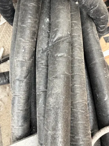 Tubo esponjoso para instalação de split