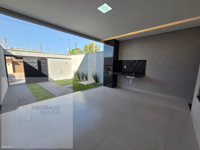 Casa 2 dormitórios para Venda em Goiânia, Residencial Santa Fé I, 2 dormitórios, 1 suíte,