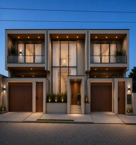 3 triplex com dois ou três quartos com vista eterna para o mar