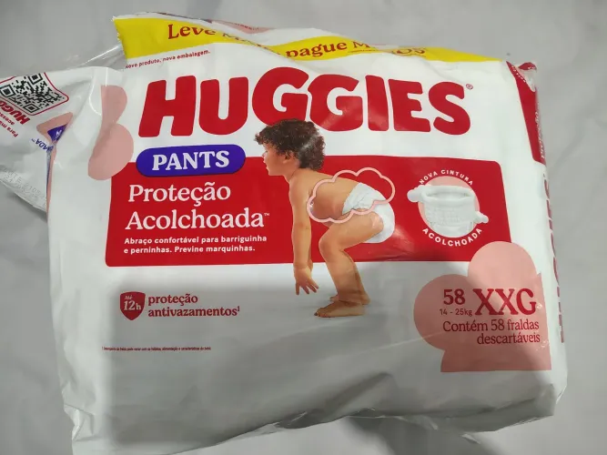 Fralda calça xxg 39 TIRAS 
