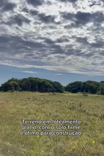 Loteamento 435,00 Mensais no Litoral Sul