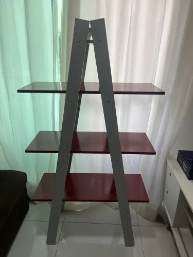 Estante escada decorativa 3 prateleiras