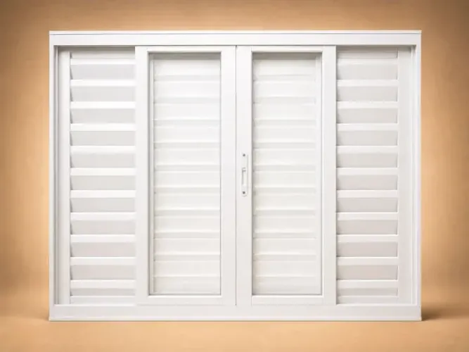 JANELA VENEZIANA BRANCA 6 FOLHAS (LINHA 25)