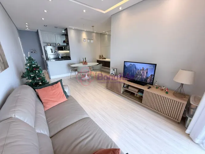 Apartamento com 3 dormitórios à venda, 90 m² por R$ 990.000,00 - Jardim Messina - Jundiaí/