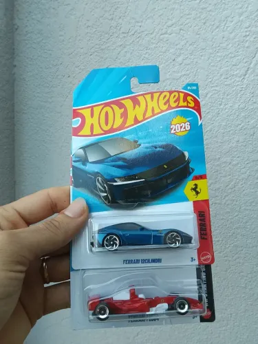 Hotwheels dupla Ferrari