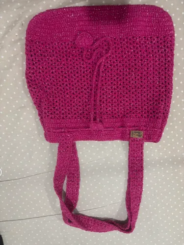 Bolsas em crochê- icônica