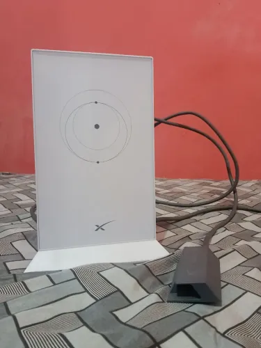 Roteador starlink 2ªger com adaptador de ethernet