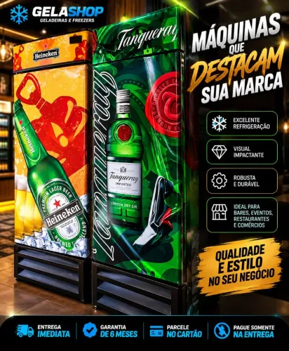 Cervejeira porta cega - 8 cx - 4cx - slin