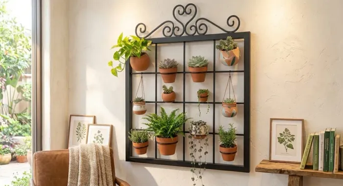 Suporte de plantas decorativo