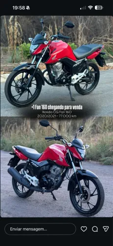 Honda cg fan 160