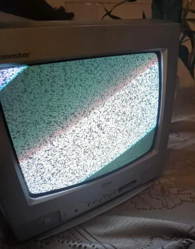 TV 14 polegadas de tubo CINZA 