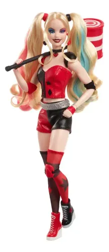 Boneca Colecionável Barbie - Harley Quinn- Dc Batman 85 Anos