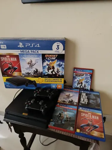 PS4 slim 1T completo (usado)