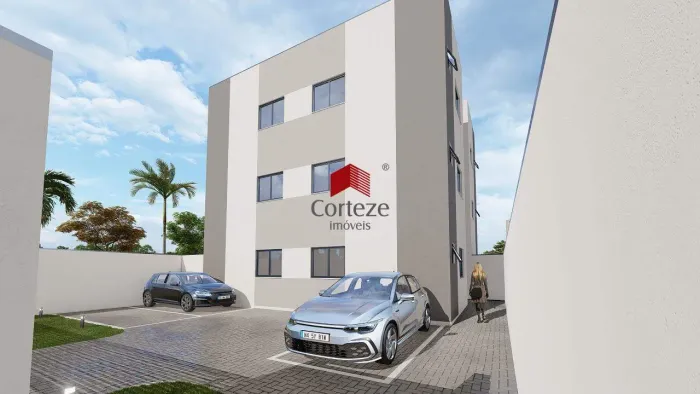 Apartamento com 25m² 1 quarto, à venda, no bairro Cajuru em Curitiba