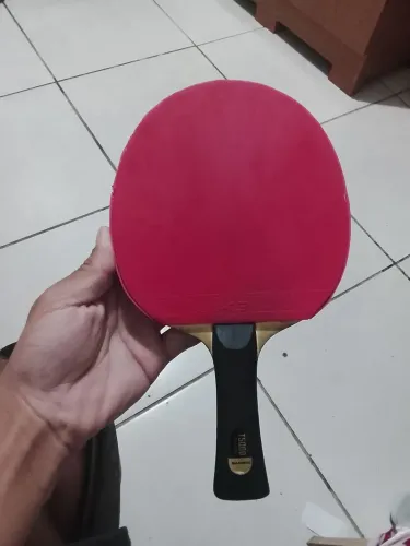 Raquete de tênis de mesa clássica tibhar k3+ madeira sanwei T5000 e raqueteira Kokutaku
